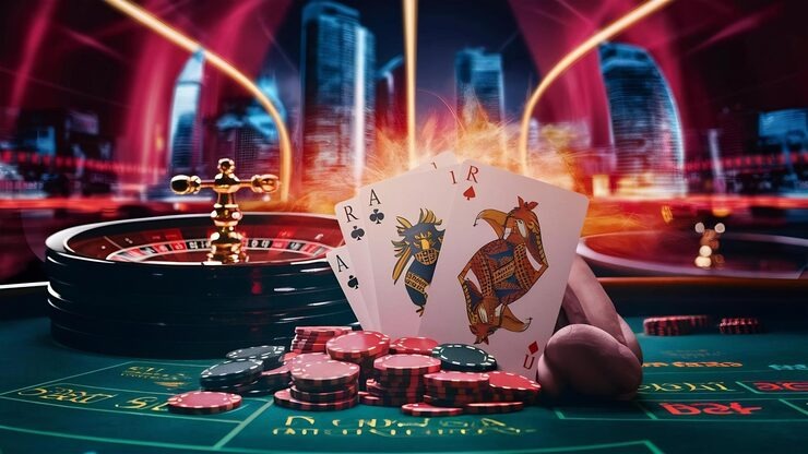 Pretty Gaming roulette wheel spin and betting area with megavisa balance display